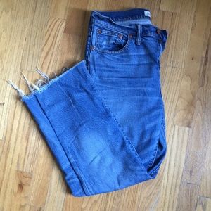 Madewell cropped jeans